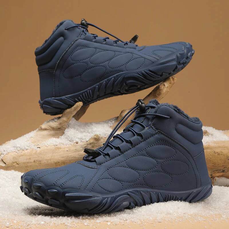 Ddmyoutdoor Ddmyoutdoor Men S Winter Snow Women Outdoor Ankle Boots Popular Five Fingers Plush Comfortable Sneakers Walking Couple Shoes Outdoor Shoes