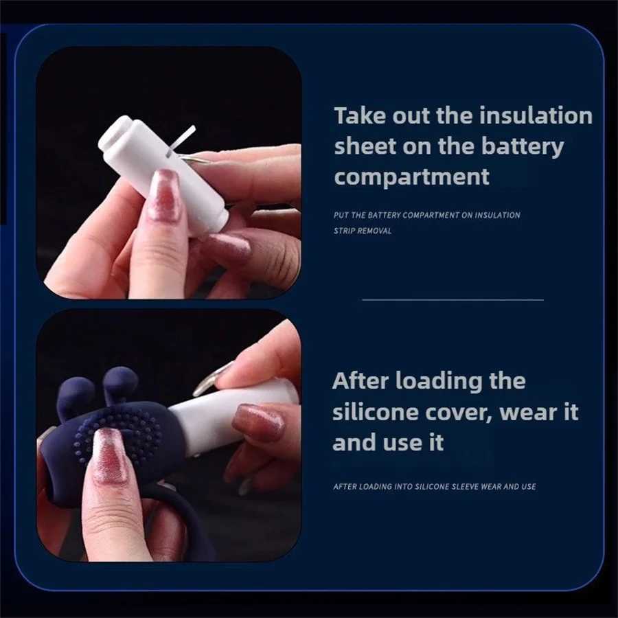 Vibrating Cock Ring Silicone Penis Rings Vibrator Intense Vibration Penis Erection Longer Harder Stronger Adult Sex Toys For Men XJ250607