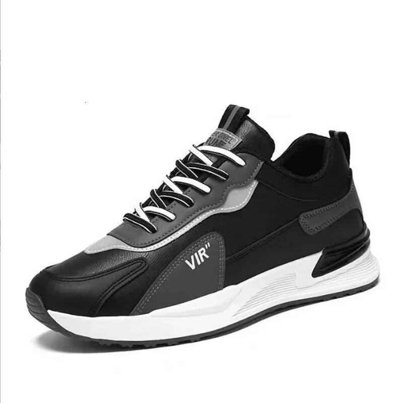 Ddmyoutdoor Shoes Mens Mesh Sneakers Pu Breathable Lace Up Running Shoe Casual Rubber Sole Anti Wear Zapatillas For Man Walking Outdoor Outdoor Shoes