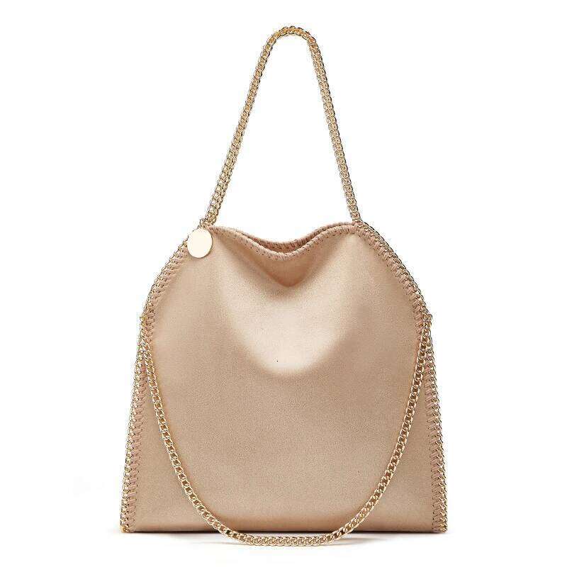 Designer's Retro Braided Chain Environmental Microfiber Handbag Women's New Fashion Multi-Functional Large Capacity Shoulder Bag