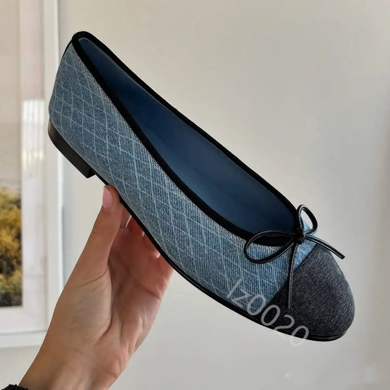 Dress shoes designer shoes ballet flat shoes women's quilted leather shoes ballet shoes luxurious hollow weave round toe women's single shoes casual shoes 35-42