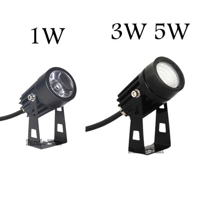 Dimmable Waterproof Landscape LED Lawn Light 12V 110V 220V Landscape Spot Light IP65 Outdoor LED Light 3W 5W 10W 12W Garden Lamp W250607