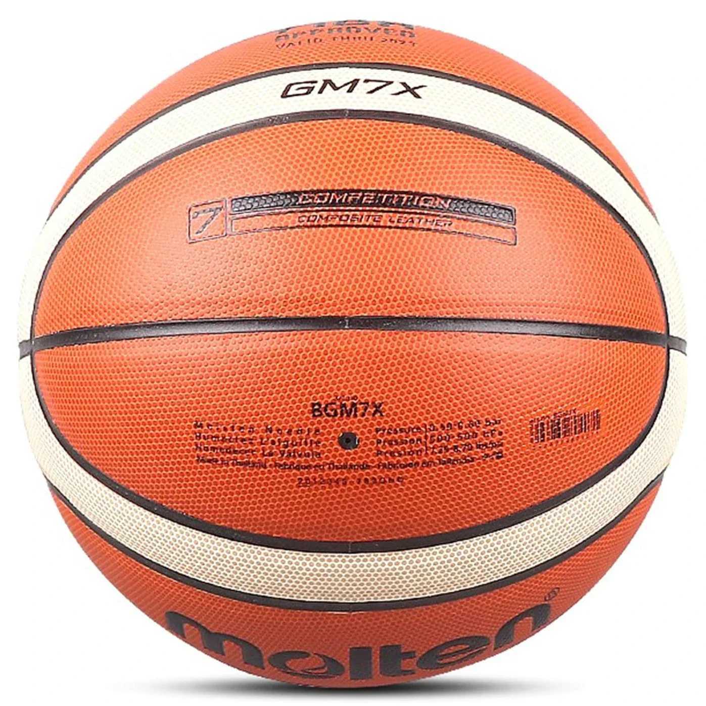 Molten GM7X Basketball Standard Ball Official Certification Competition Mens and Womens Training Ball Team Size 7XJ250606