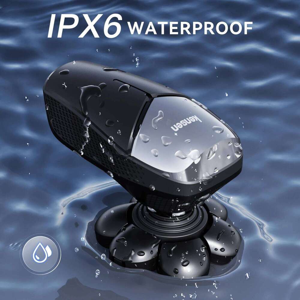 Kensen S8 Electric Shavers For Men 7D Floating Cutter Rechargeable Ipx6 Waterproof Beard Trimmer Bald Head Shaving Hine