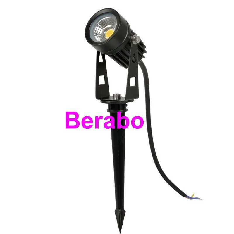 new Outdoor LED Garden Lawn Light 3W 5W Landscape Lamp Spike Waterproof DC12V Path Bulb Warm White Green Spot Lights 220V 110V W250607