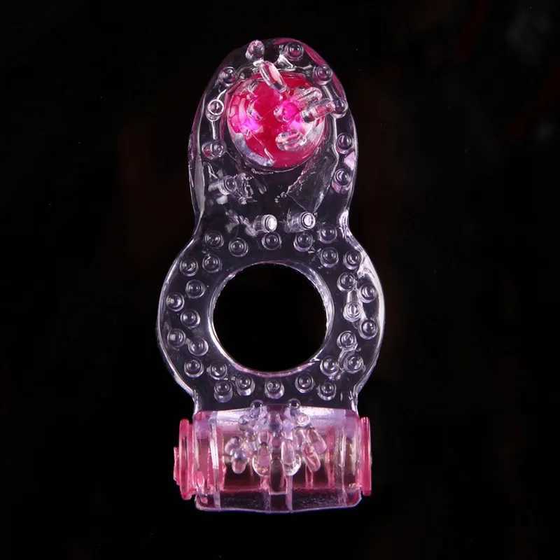 Men Soft Silicone Vibration Cock Rings Delay Clitoris Stimulator Penis Rings Adult Toy Sex Toys For Couples Sex Game XJ250607