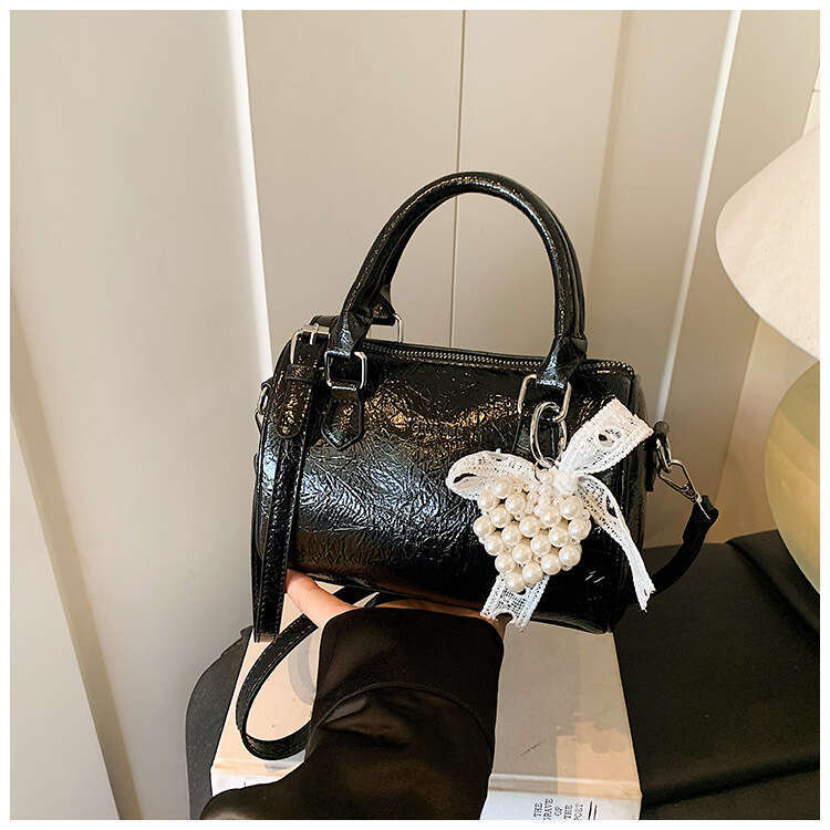 Textured Handbag for Women 2025 Spring New Crossbody Fashion Simple Trendy Shoulder Cylinder Bag