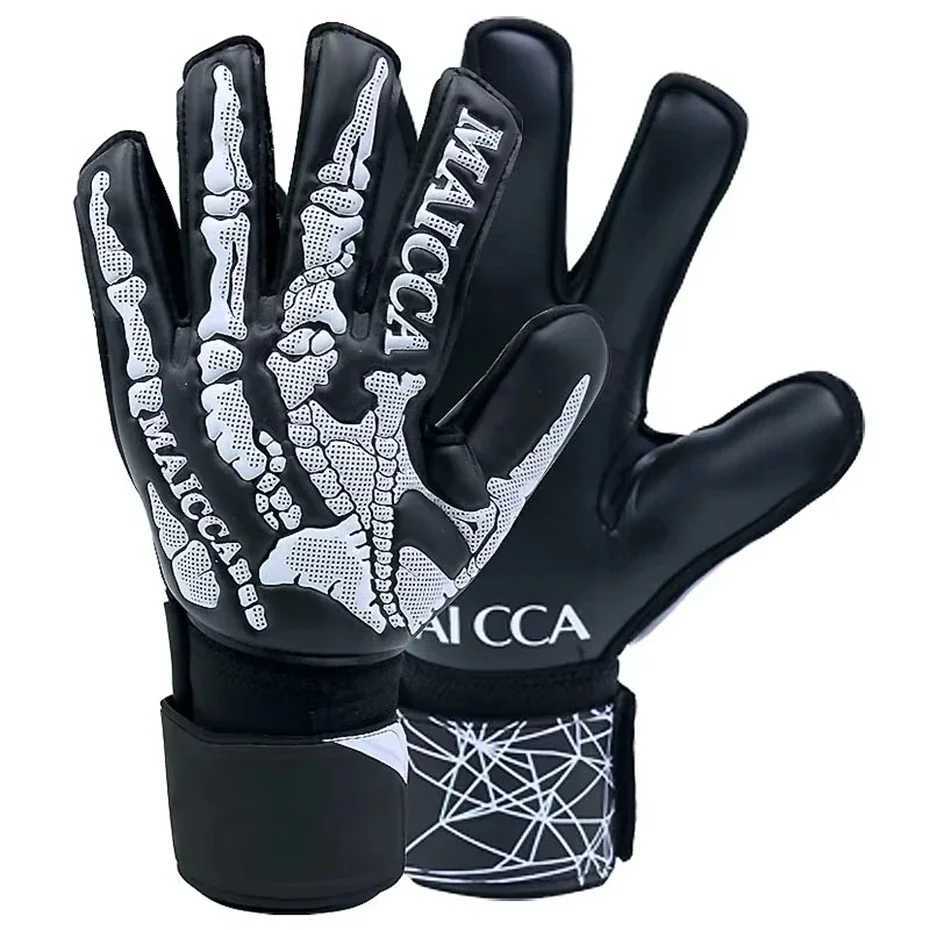 Adult Child Soccer Professional Goalkeeper Gloves Thicken Latex Soft Football Goalie Goal Keeper Glove 5 Finger Save Protection XJ250606