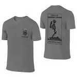 Vintage Forward Observations Group Men T Shirt Front Back Two Sides Praying Skeleton Tee Short Sleeve T-Shirts Cotton W250607