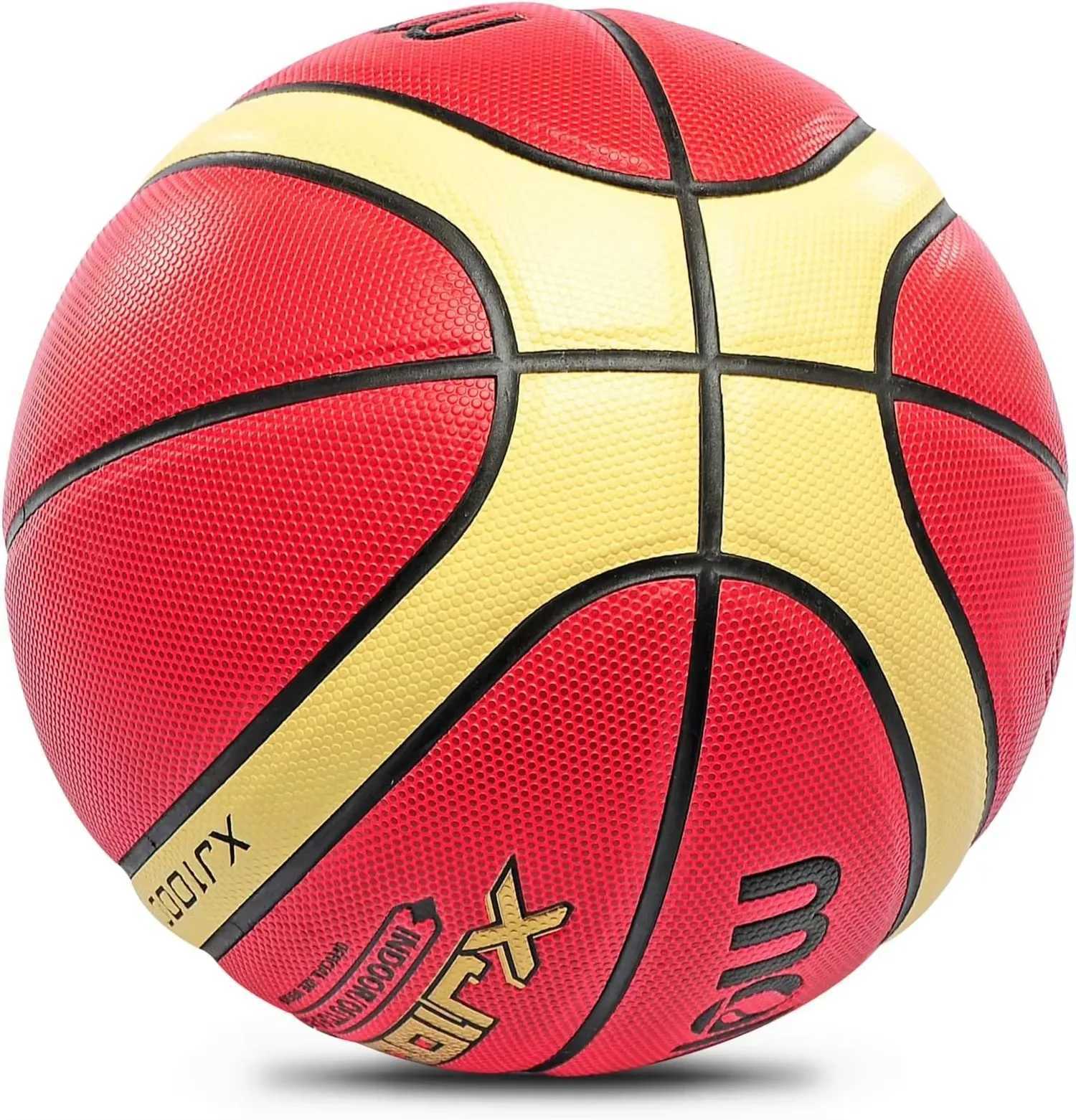 Molten Basketball XJ1000 Size 6 7 Indoor/Outdoor Training Wear-Resistant PU Leather Basketball XJ250606