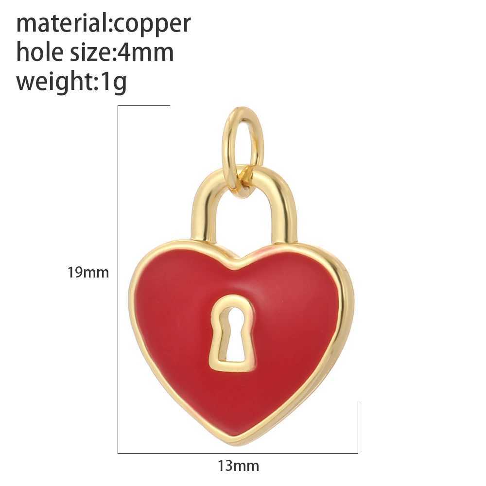 Cute Heart Charms for Jewelry Making Supplies Gold Color Tarot Card Charm Pendants DIY Woman Earrings Necklace Bracelet Pendant XJ250607