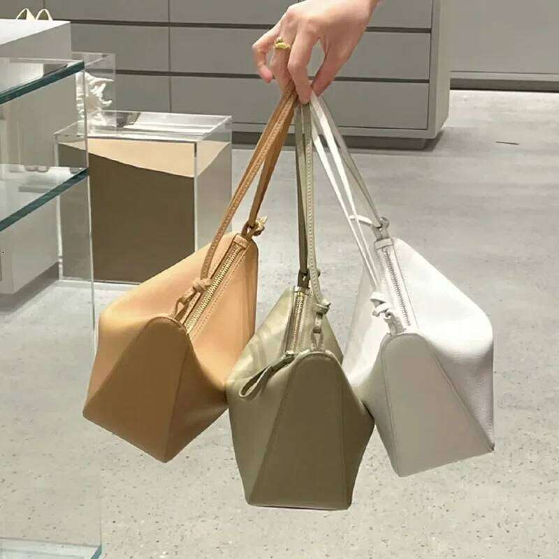 OLOEY 2024 Italian High-End Feel Hammock Women's Cow Underarm True Leather Hobo Crossbody Bag Motorcycle Equipment