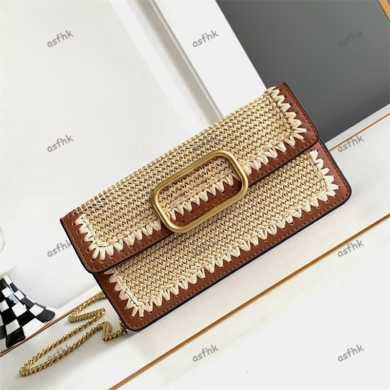 Luxury Designer Lafite Handbags, Summer Hand-woven Straw Bags, Fashionable Women's Crossbody Bags, And Cosmetic Bags 1688