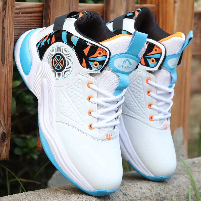 Ddmyoutdoor High Top Basketball Waterproof Leisure Sports Fashion Tide Walk Shoes Non Slip Wear Resistant Men S Sneakers Outdoor Shoes