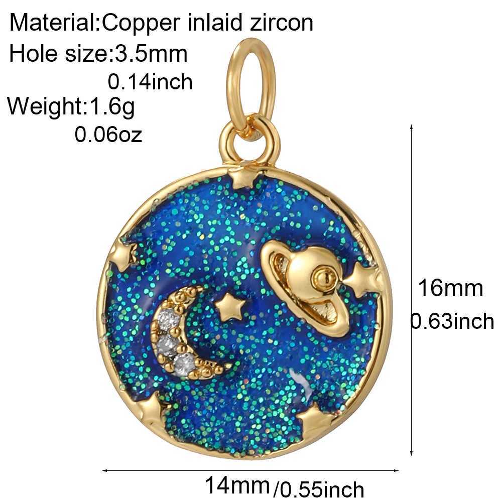 Bohemian Stars Moon Charm for Jewelry Making Supplies Gold Color Suns DIY Woman Earrings Bracelet Necklace Accessories Charms XJ250607