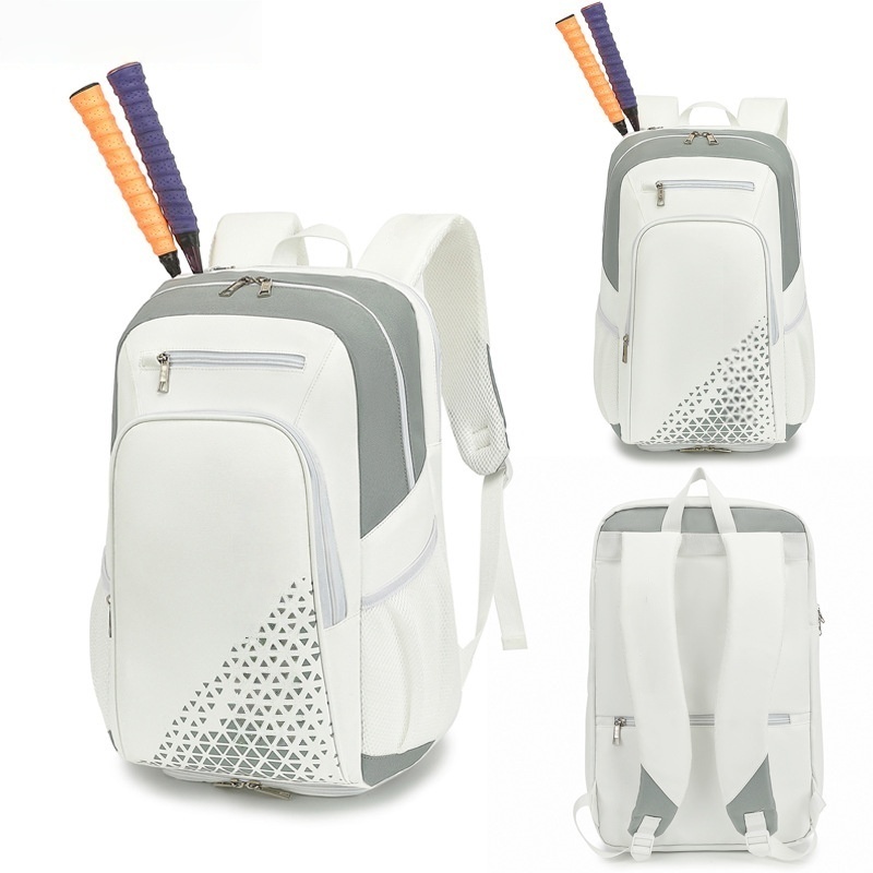 Tennis bag outdoors backpack specialized badminton sports backpacks large capacity ball pack separate shoe compartment