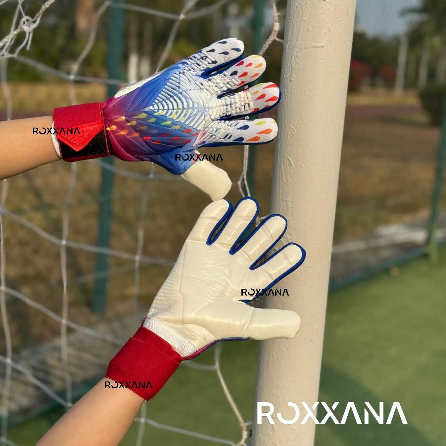 Adult And ChildrenS Football Goalkeeper Gloves Competition And Training Protective Gloves Thickened Latex GlovesXJ250606