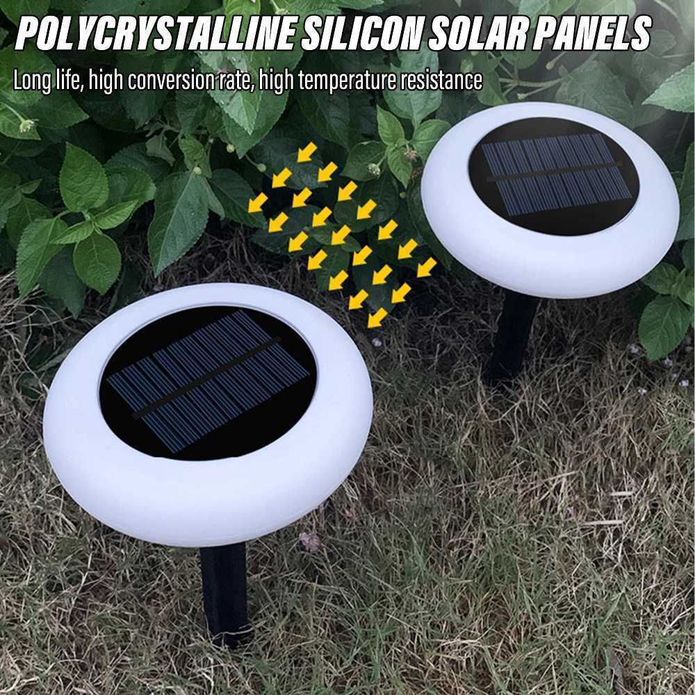 Solar Colorful Lawn Lamp Garden Landscape Lamp with Intelligent Light Control with Colorful Gradient Light Definition XJ250606