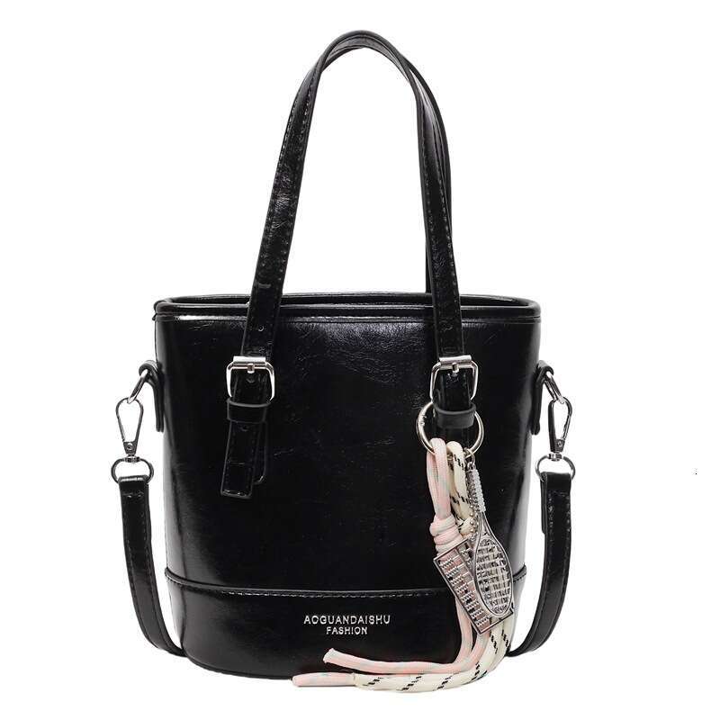 High-end Handbag for Women 2025 New Simple Versatile Crossbody Fashion Trendy Bucket Bag