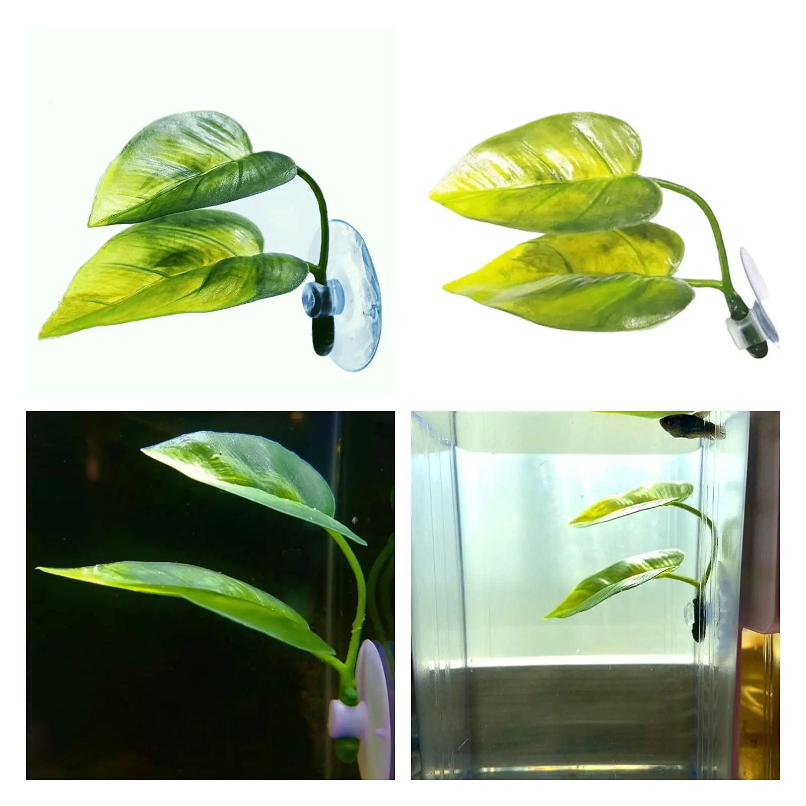 Pets Fish Tank Decor Betta Relax Play Plants Leaf Aquarium Decoration Fish Spawning Ornamental Artificial Leaf Hammock 250604