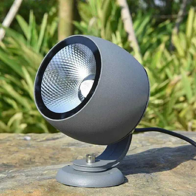 LED courtyard lighting COB10W20W30W outdoor lawn light villa garden IP65 waterproof lighting road street spot light spotlight W250607