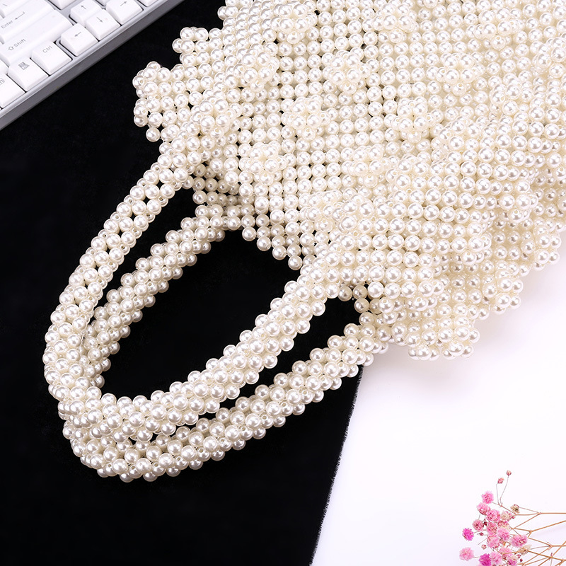 Brand Quality New Style Style Trend Women's Bag Fashion Shoulder Bag Pearl Square Bag Elegant Crossbody Bag Premium Handbag Hot Sale New Free Del
