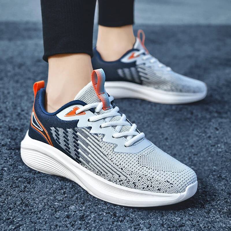 Ddmyoutdoor For Men New Thick Soled Fashion Mesh Running Breathable Casual Large Size Sneakers Shoes Zapatillas Outdoor Shoes