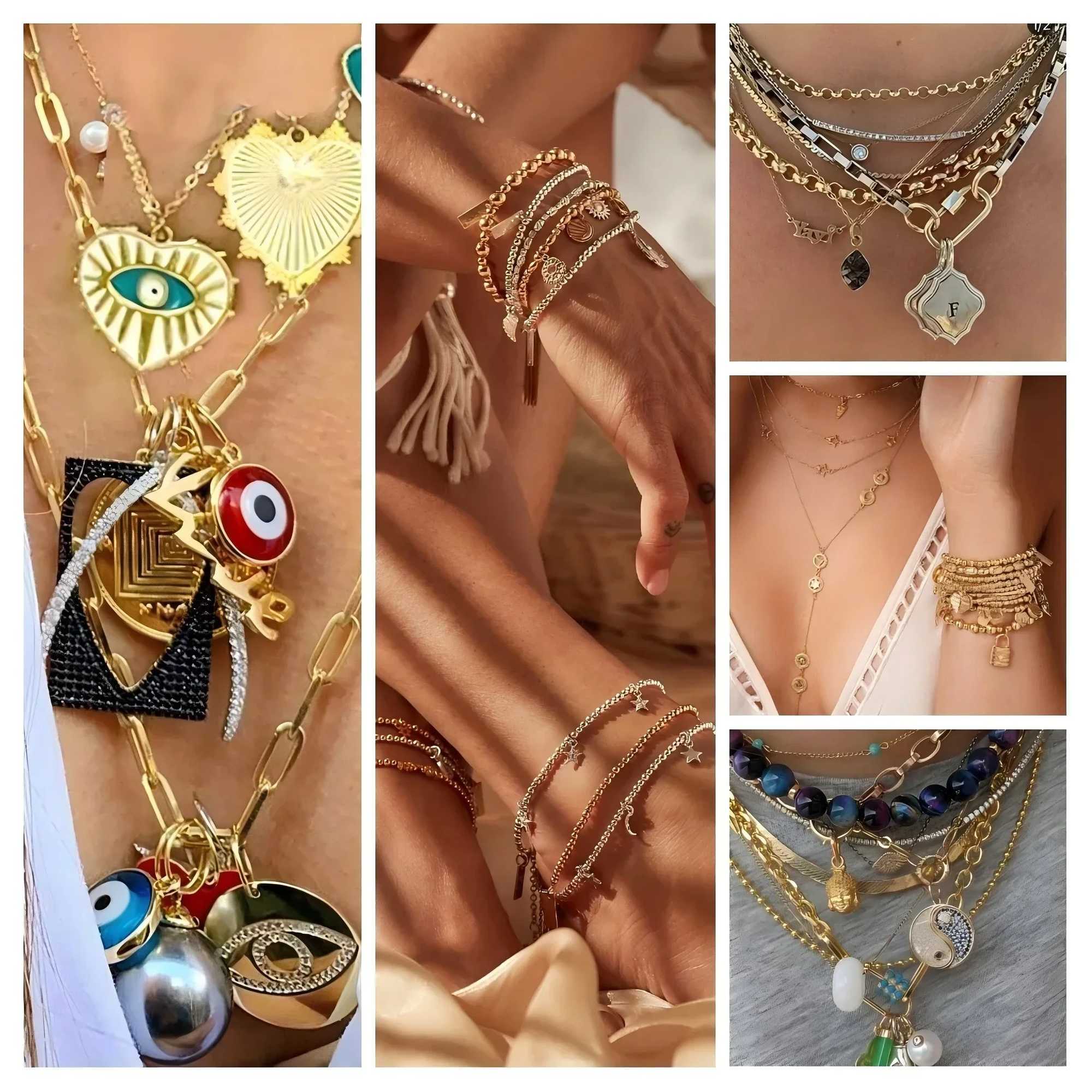 Cute Heart Charms for Jewelry Making Supplies Gold Color Tarot Card Charm Pendants DIY Woman Earrings Necklace Bracelet Pendant XJ250607