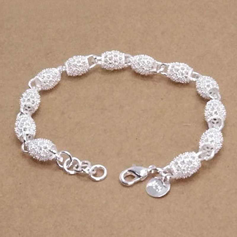 Fashion 925 Sterling Silver Bracelets For Women Luxury Original Designer Hollow Lantern Ball Charm Bracelets Beautiful Jewelry W250606