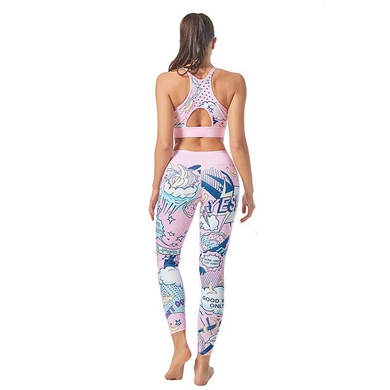 sport women Seamless Print Yoga Pants leggings for fiess Running Sports pants Fiess Slim Gym Leggings 2025