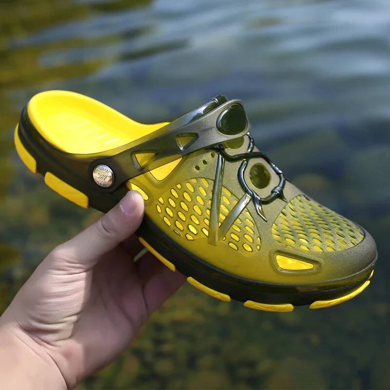 Ddmyoutdoor Fashion Casual Sandals Breathable Non Slip Comfortable Beach Shoes High Quality Home Slippers Outdoor Walking Male Shoe outdoor shoes