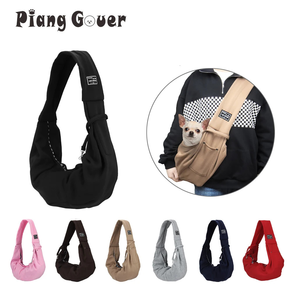 Portable Pet Shoulder Bag Phone Pocket Outdoor Dog Cat Bag Puppy Kitten Travel Handbag 250603