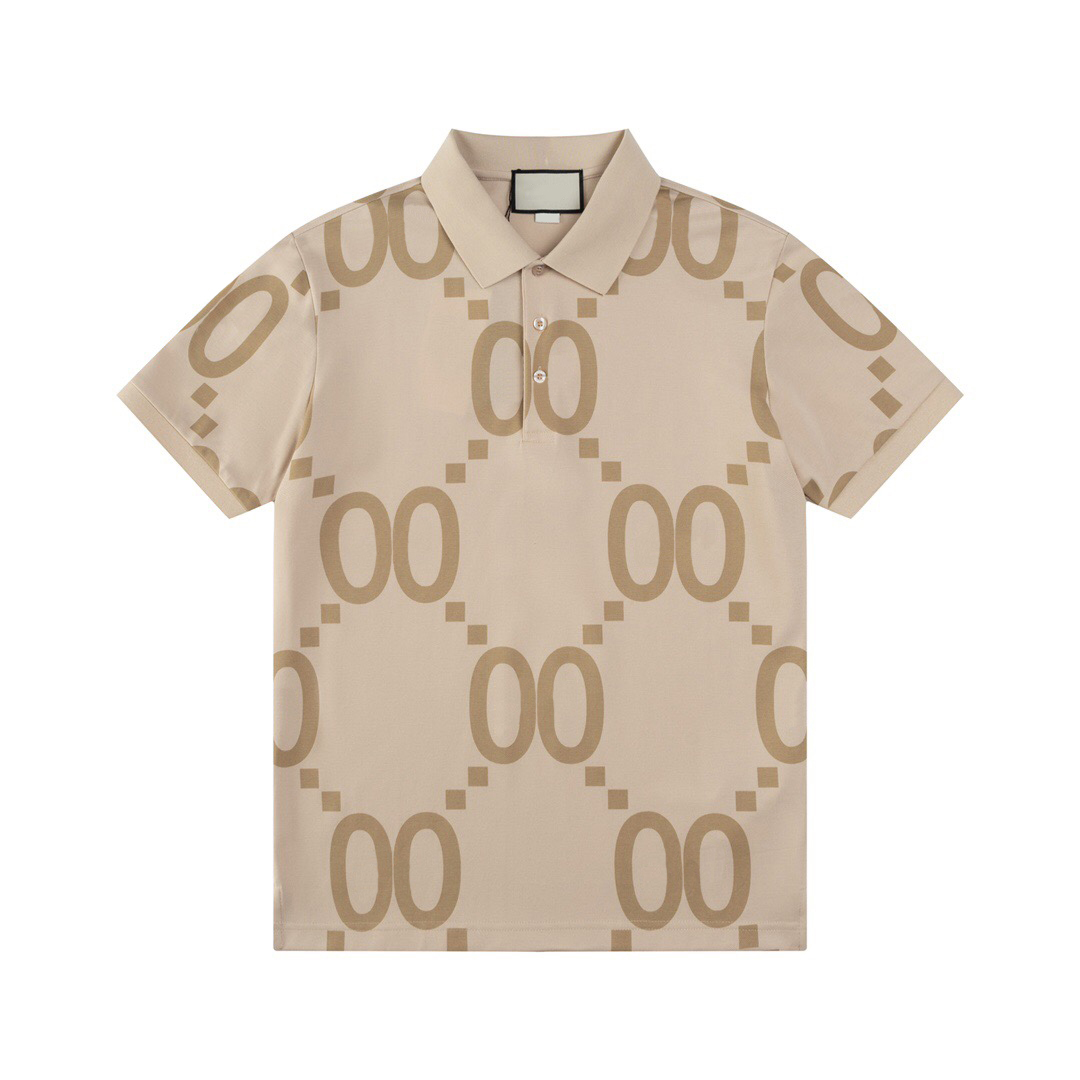 Newest Designer Men's Polos T Shirt Slim-Fit Stand Collar Logo Embroidery Luxury Polo Shirts Spting Summer Casual Breathable Cotton Tops Tees for Mens m-xxxl