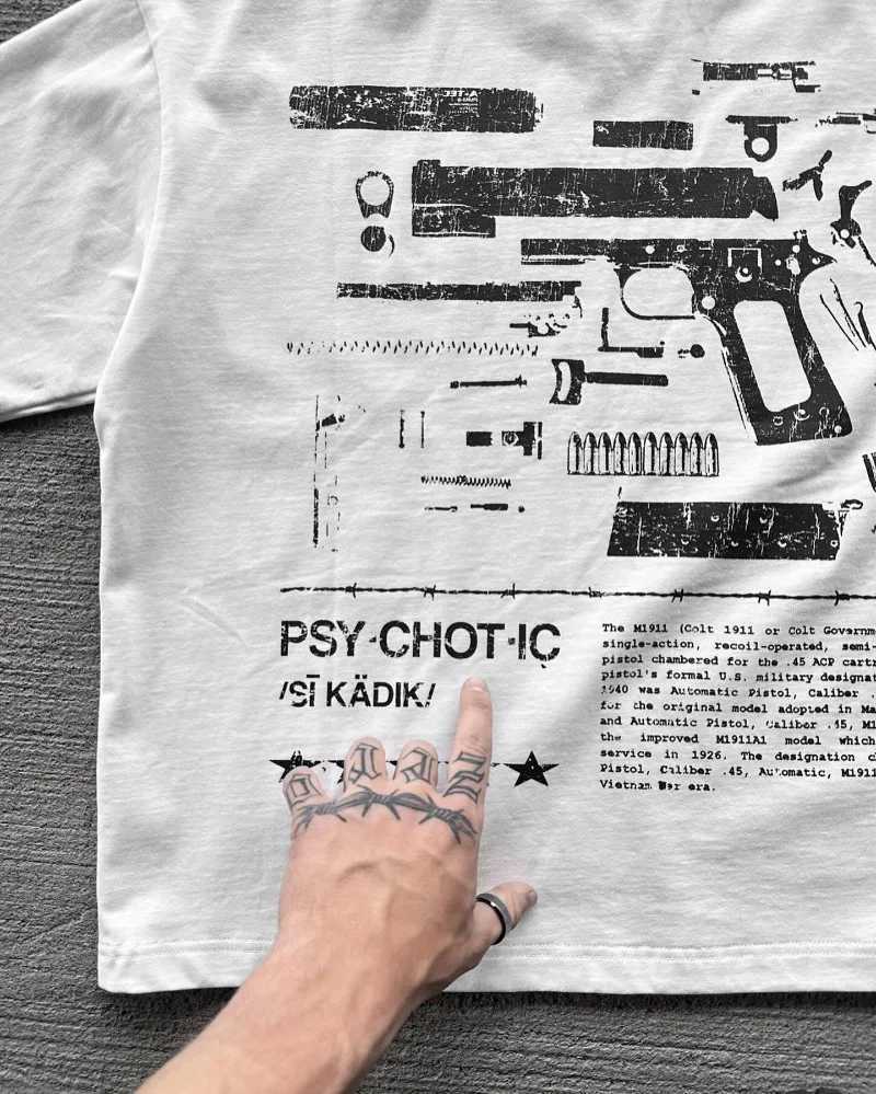 American High Street Letter Print Short Sleeve T-shirt Men Y2k New Fashion Retro Casual Top Gothic Hip Hop Harajuku Couple Shirt W250607