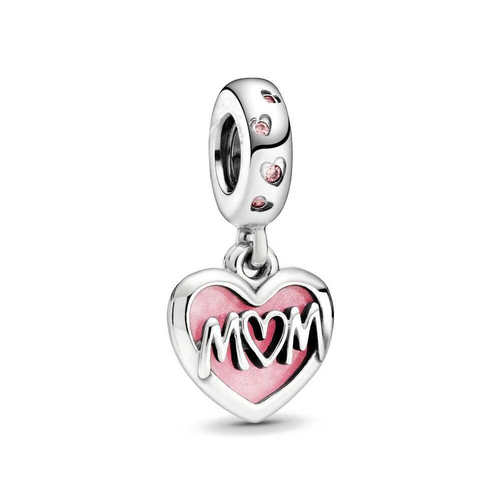 925 Silver Plated Colorful Accories Jewelry Women Murano Glass Pink And Blue Sea Turtle Dangle Charm Fit Brand BraceletXJ250607