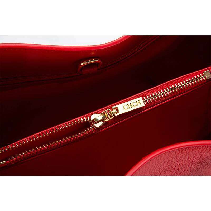 New High Capacity Bucket Bag Fashion Messenger Brand Women's Girls' Geuine Leather Handbag