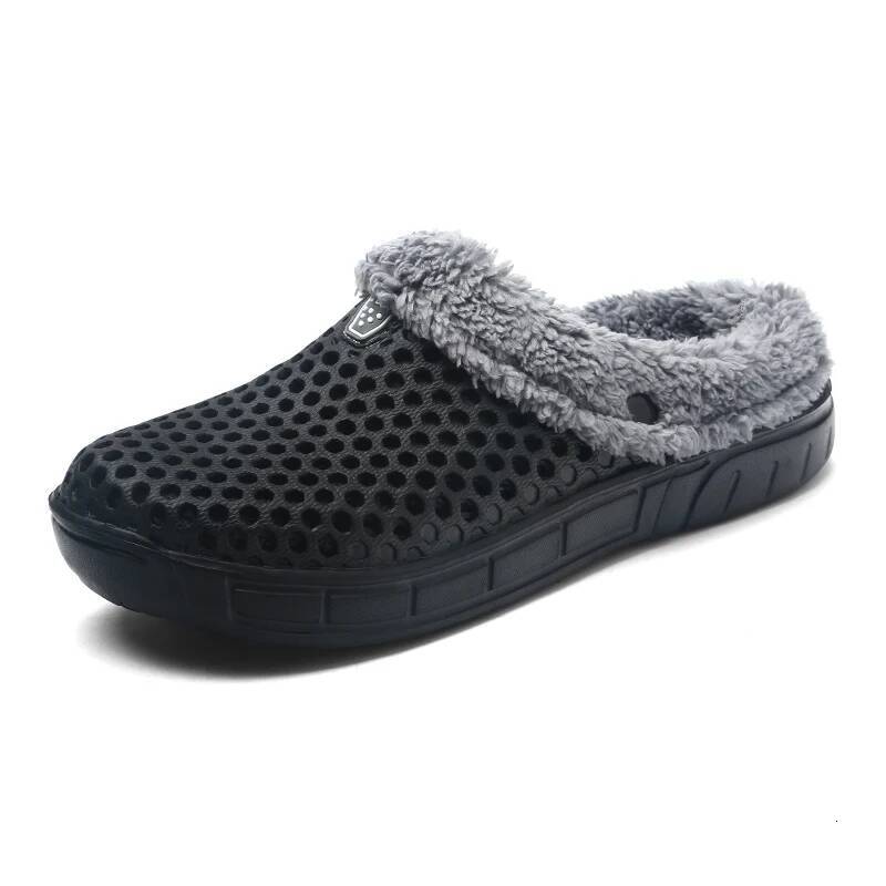 Ddmyoutdoor MAEDEF Winter Women Indoor Warm Shoes Non Cotton Pantoffels Casual Clogs Slip On House Floor Slippers For Men Outdoor Shoes