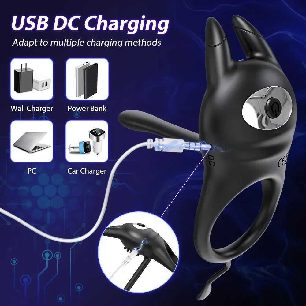 SCVibrator Cockring Penis Cock Ring for Men Delay Ejaculation Sex Toys for Men Couple Rings Penisring Toys for Adults 18 XJ250607