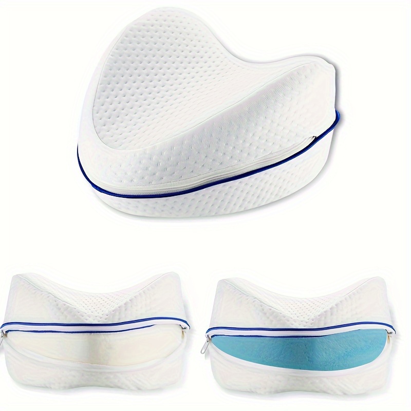 Traveling with memory cotton leg pillow heart-shaped temperature slow return clip pillow pregnant women shaping leg pillow knee support pillow.