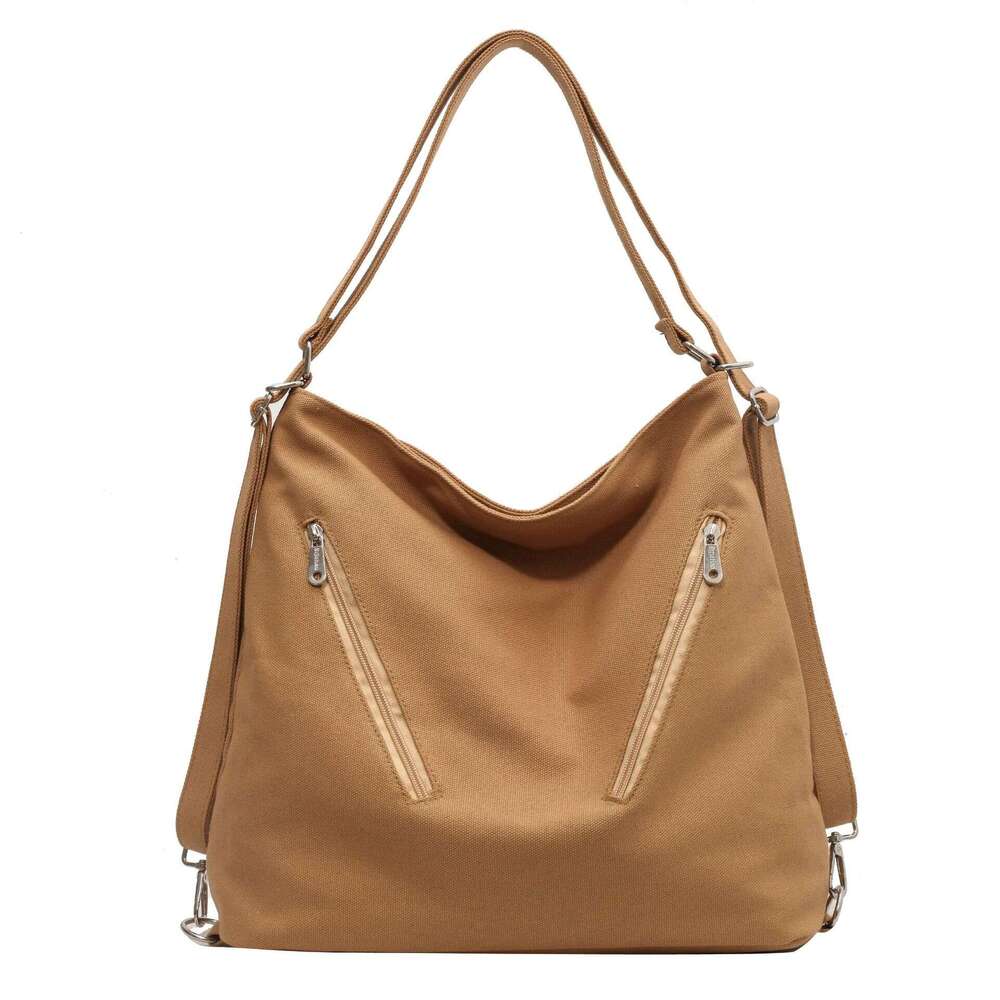 American Style Tote New Fashion Simple Shoulder Crossbody Niche Design Sense Office Commute Bag for Women