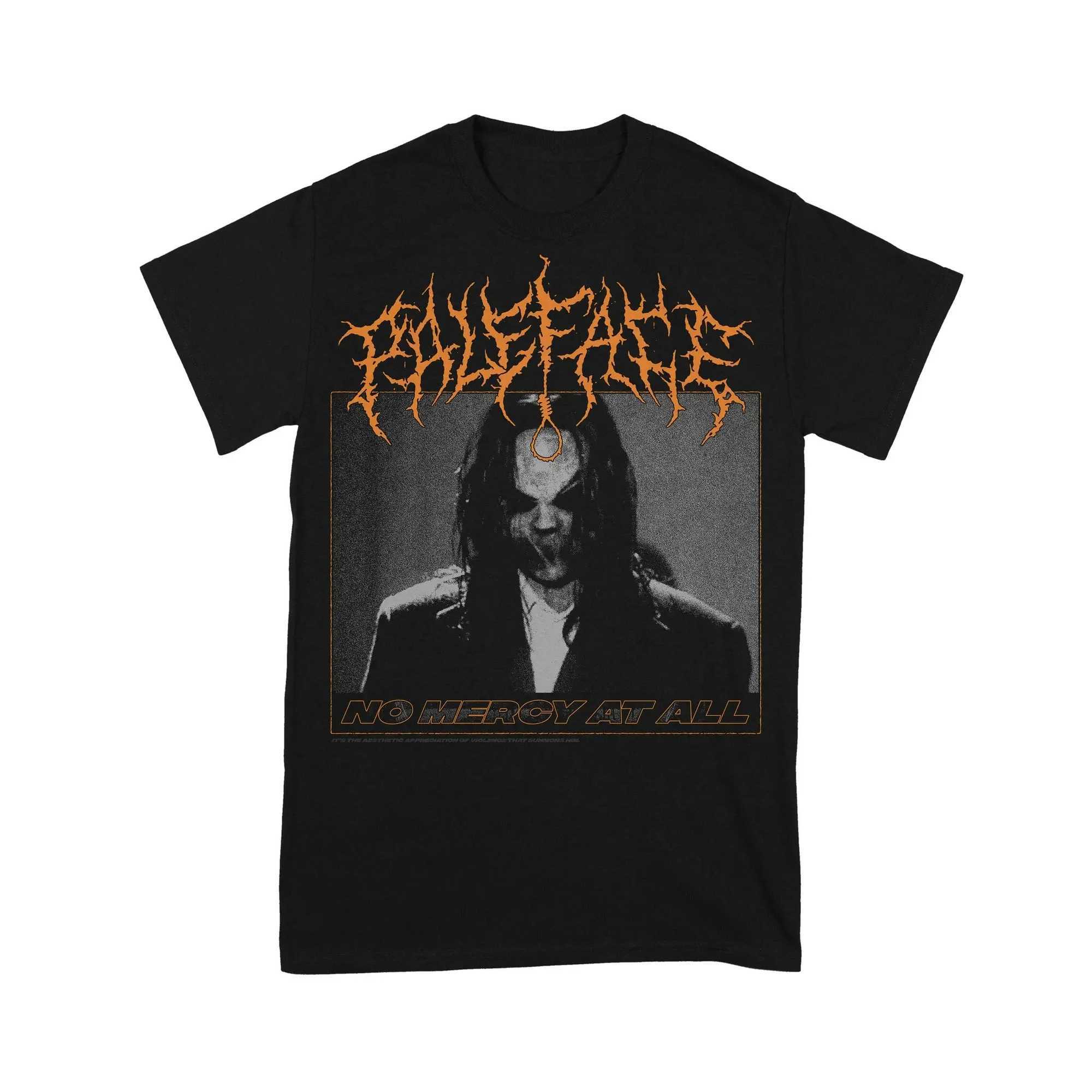 American Halloween Horror Movie Rock Tops High Street Fitness Casual Sports Mens T-shirts Womens Short-sleeved Shirts W250607