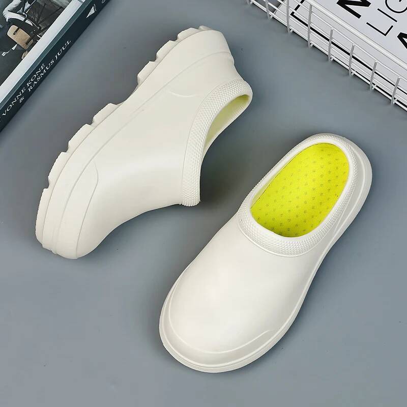 Ddmyoutdoor Women Anti Slip Water Large EVA Chef Nurse Work Elegant Platform Sandals Garden Beach Waterproof Kitchen Shoes Outdoor Shoes