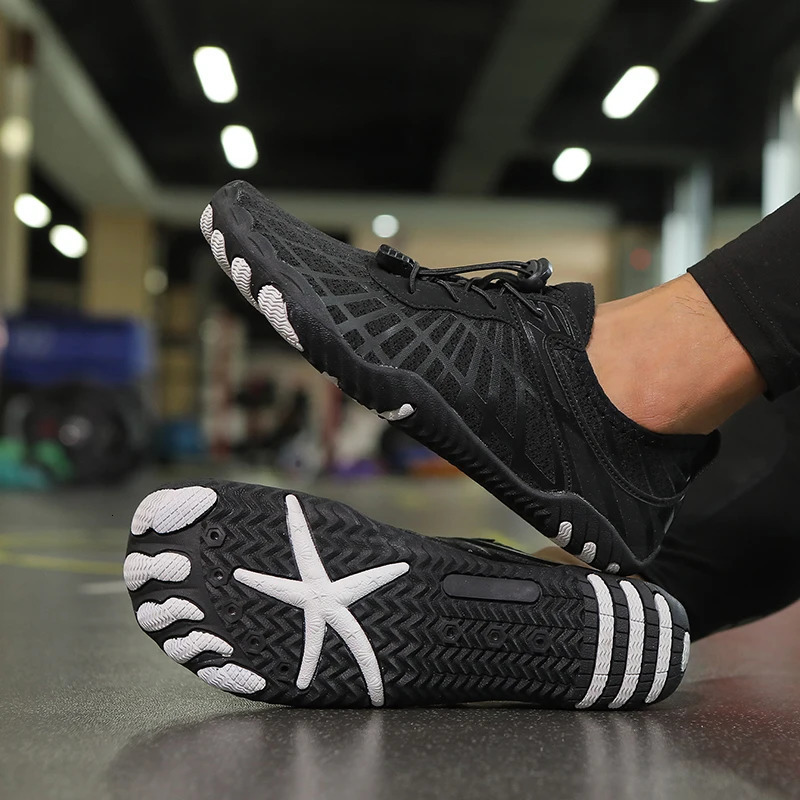 Water Shoes Men Quick Drying Swim Beach Aqua Shoes for Water Sport Diving Hiking Sailing Travel 250605