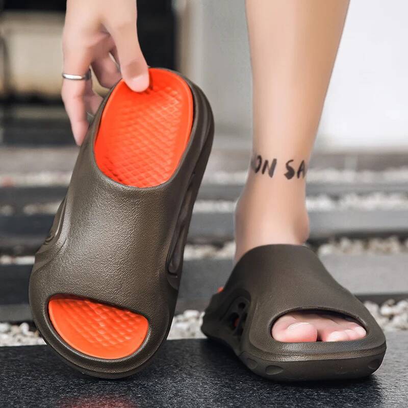 Ddmyoutdoor Shoes For Men Trendy Summer Fashion Soft Soled Slippers Breathable Outdoor Non Slip Beach Casual Sandals Zapatillas Hombre outdoor shoes