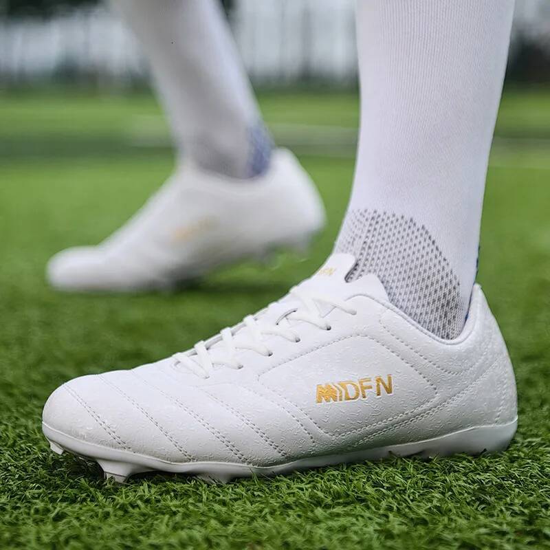 ddmyoutdoor Long Spikes Football Sneaker Men Women Original Professional Soccer Big Size Futsal Shoes Trainers Man Chuteira Society Outdoor Outdoor Sh