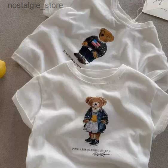 Childrens T Shirts In Bulk Soft Cotton Summer Tee Cute Cartoon Print Casual Half Sleeve Top for Boys and Girls y250607SVUT