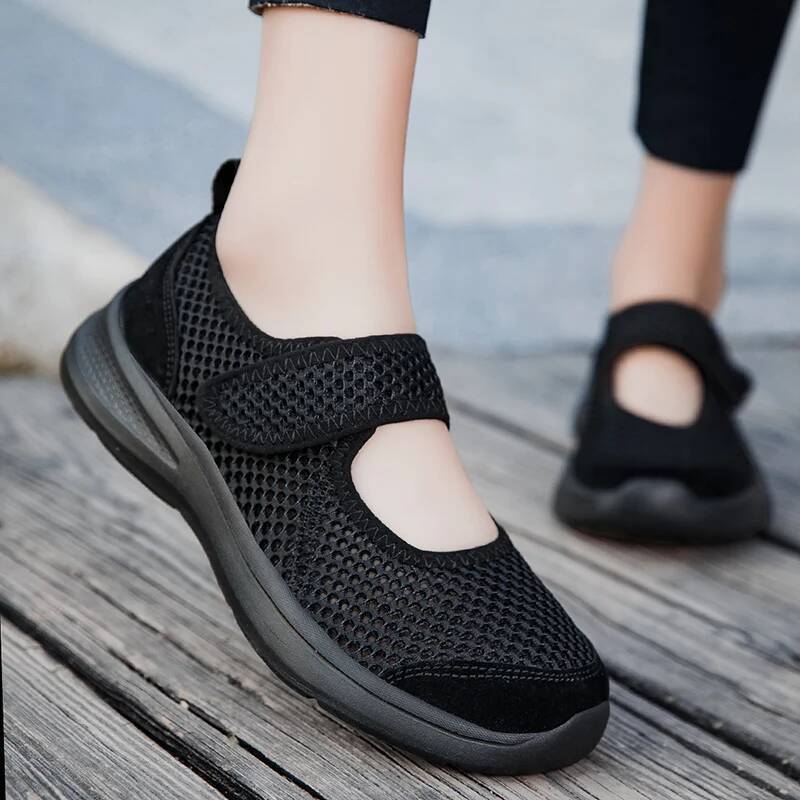 Ddmyoutdoor Ddmyoutdoor Fashion Women Platform Lightweight Lazy Loafers Summer Breathable Outdoor Fiess Walking Casual Mesh Sports Shoes Outdoor Shoes