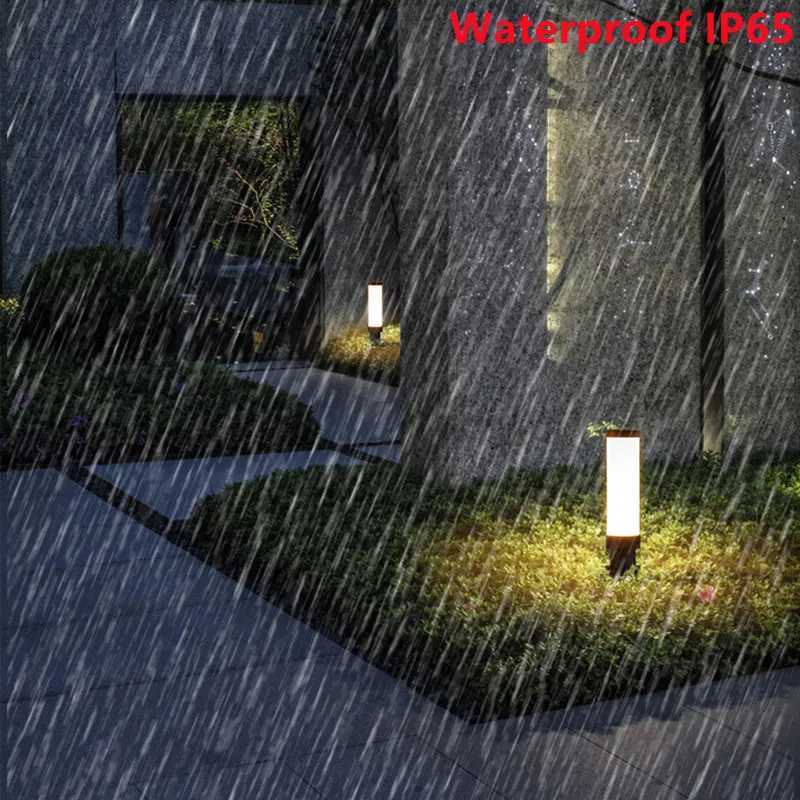 LED Lawn Light 110V 220V Waterproof IP65 Outdoor Simple Modern Street Lamp For Garden Path Landscape Park Courtyard Lighting W250607
