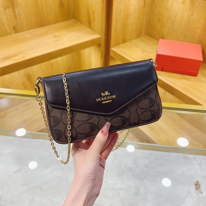Designer bag free shipping 2025 new fashion casual trend high-end texture printed handbag crossbody bag for womens