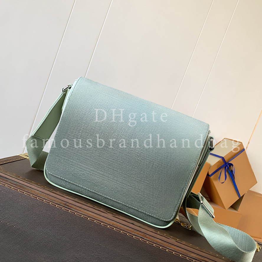 Exact Mirror Quality District PM Messenger Bag 26cm Men's Crossbody Bag Designer Sling Bag With Gift Box MLD05A1